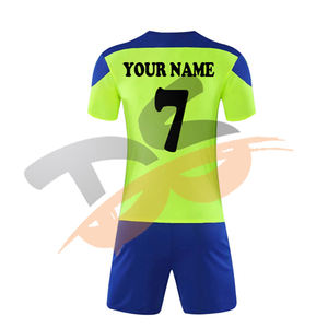 Uniforme de fútbol para niños con logotipo personalizado, ropa deportiva atlética de alta calidad, transpirable, cómoda, trajes de Jersey para Club al por mayor - Product Image 3