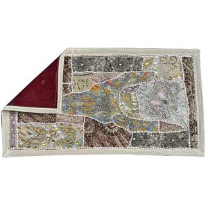 Meilleure vente de tapisserie murale sari vintage tribal bohème indien de couleurs assorties - Product Image 4