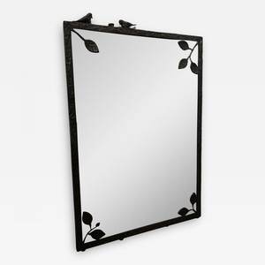 Miroirs muraux design en métal et fer de bonne qualité utilisés pour la salle de bain miroir mural décoratif fait à la main - Product Image 5