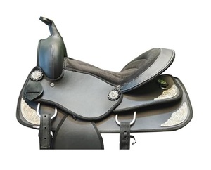 Productos de Carreras de Caballos ingleses de sillín sintético occidental de alta calidad con tachuela a juego - Product Image 4