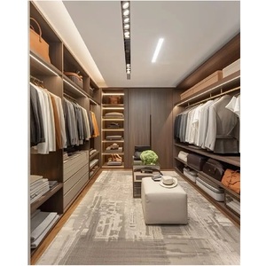 Armario laminado OEM de precio competitivo, armarios de madera MDF modernos con revestimiento laminado de Vietnam - Product Image 1