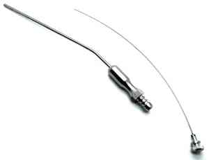 Tubo de Succión Manual Frazier Profesional de Alta Calidad, Acero Inoxidable Quirúrgico Clase I, Reutilizable, para Diagnóstico Clínico y Operaciones - Product Image 3