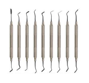 Scalpel manuel de haute qualité, revêtement noir, implantologie dentaire, instruments A-1 VERITAS, acier inoxydable, réutilisable - Product Image 1