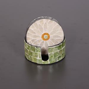 Posavasos con incrustaciones de perlas, mejor elección, posavasos hecho a mano, suministro de fábrica, vajilla de nácar - Product Image 5