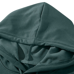 Wholesale Cotton Blended New Design <b>Oversize</b> <b>Hoodies</b> <b>for</b> <b>Men</b> Custom Logo <b>Men's</b> Solid Color <b>Hoodies</b> - Product Image 3