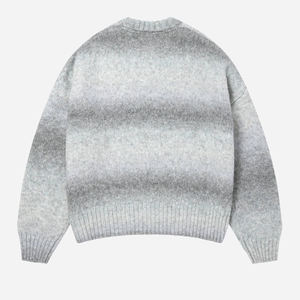 Sweat-shirt en mohair personnalisé pour homme, sweat-shirt en mohair duveteux et pull en mohair tricoté d'hiver de haute qualité - Product Image 3