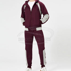 Ensembles de survêtements d'hiver tech en polaire pour hommes de grande taille style décontracté survêtements de marque privée vente en gros de vêtements de jogging d'hiver - Product Image 5