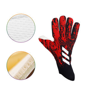 Guantes de portero de protección de dedo completo personalizados de color sólido hechos de goma para deportes para niños - Product Image 6