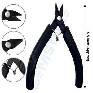 GEMSTONE ENTERPRISES 6 Pinces professionnelles pour la pose de kératine, en acier inoxydable, outil pour extensions de cheveux, logo personnalisé, durable - Product Image 2