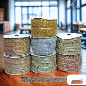 ลูกไม้ปักเลื่อมหลากสีสั่งทำพิเศษสำหรับเสื้อผ้าแฟชั่น งานเย็บปักถักร้อยสร้างสรรค์ อุปกรณ์งานฝีมือ เป็นมิตรกับสิ่งแวดล้อม - Product Image 3