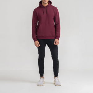 Wholesale 100% Cotton Oversized Heavyweight Fleece Autumn Embroidered Custom Logo Plus Size Pullover <b>Hoodies</b> for <b>Men</b> - Product Image 3