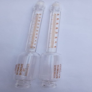 MAYALAB Méthode Gerber Tube en verre borosilicate en forme de U Butyromètre Analyse de la matière grasse laitière Étalonnage manuel Haute précision 0,01 G/cm - Product Image 2