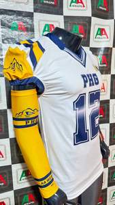 American Football Jersey <b>fan</b> jersey parent sublimation embroidery plus size 7v7 flag real photo Pakistan Factory compression - Product Image 2