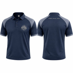 Polo personnalisé pour homme, style western, équitation, ranch, performance, séchage rapide, uniforme d'équipe d'équitation, club équestre - Product Image 3