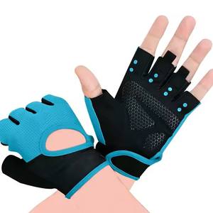 Haltérophilie de la plus haute qualité et à des taux bon marché pour adultes, gants fantaisie fabriqués au Pakistan, exercice sportif à demi-doigt - Product Image 2