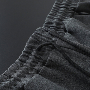 Conjunto de sudaderas deportivas ligeras y pantalones de chándal unisex con cuello redondo en blanco de alta calidad personalizado de fabricante - Product Image 6