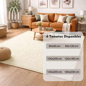 Alfombra Moderna de Tejido Plano Suave Antideslizante para Interiores, Plegable y Lavable, en Varios Tamaños, 100% Apta para Mascotas - Product Image 4