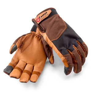 Guantes resistentes de tiro y caza con logotipo personalizado Diseño de cuero cómodo con diseño de cuero cómodo a la venta - Product Image 4