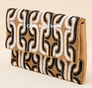 Sac à main de soirée de luxe à bandoulière, fait main, orné de plusieurs couleurs, pour les mariées, les fêtes, style tendance - Product Image 5