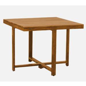 Ensemble de salle à manger contemporain Innsbruck 4 places en bois de sheesham avec finition rustique en teck résistant aux rayures - Product Image 3