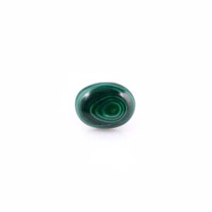 Pierre précieuse minérale en malachite verte polie de 11,51 carats, en forme de poire et de marquise, taille carrée de 10 mm, hauteur de 8 mm - Product Image 1