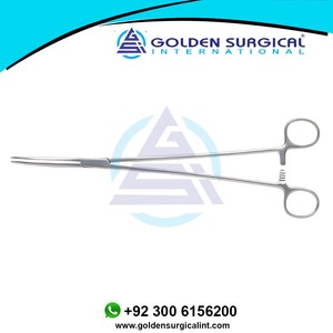 Pinzas Arteriales OEM Overholt de 1ª Curva con Mordazas Totalmente Dentadas de 300 mm, Acero Inoxidable de la Mejor Calidad, Proveedor Mayorista - Product Image 2