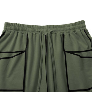 Haute qualité large femmes pantalons de survêtement longue jambe droite Joggers Baggy pantalons de survêtement 100% coton pantalons de survêtement lourds - Product Image 6