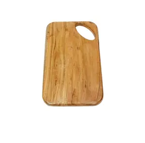 アカシアウッドピザピールサービングチーズまな板ハンドル付き木製まな板