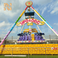 Manège à Bascule Géante d'Extérieur Nova Rides 24P BP-U-24-LM pour Adultes, à Entraînement par le Bas, pour Parc d'Attractions
