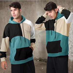 Nouveau style de sweats à capuche de couleur unie pour hommes vente en gros 100% coton sweats à capuche pour hommes à vendre - Product Image 6