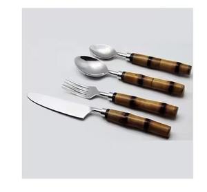 Ensemble de couverts modernes en acier inoxydable plaqué or avec cuillère fourchette couverts pour la maison, le restaurant et le mariage-Ustensiles de salle à manger élégants - Product Image 6