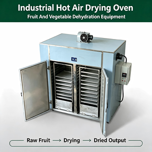Commercial Multifunctional Fruit Dehydrator Hot Air Circulation <b>Equipment</b> For Mango Large Volume <b>Drying</b> Operation - Product Image 1