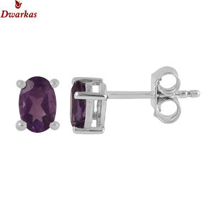 Pendientes de Plata de Ley 925 de Alta Calidad, con Cuarzo Ahumado, para Regalo de Boda o Fiesta - Product Image 3