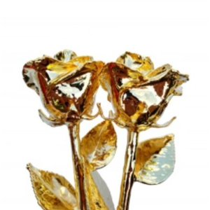 Venta al por mayor fabuloso diseño 24K oro rosa de alta calidad de metal decoración del hogar para el día de la madre y Año Nuevo Venta al mejor precio - Product Image 5