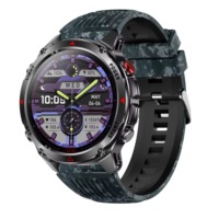 Reloj Inteligente HT37 con GPS, Correas Opcionales, Resistente al Agua 3ATM, Reloj Deportivo Inteligente con Bluetooth