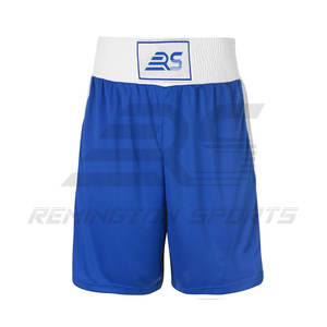 Diseñe sus propios pantalones cortos de boxeo Pantalones cortos de boxeo transpirables de secado rápido para hombres Pantalones cortos de boxeo más vendidos - Product Image 1