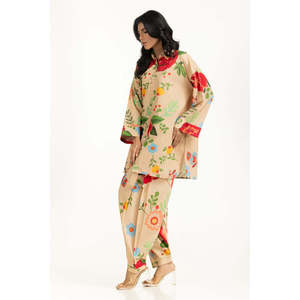 Conjunto Coordinado Estilo Bohemio de Algodón y Viscosa IPST-55282, Tela Crepé Estampada para Primavera/Verano - Product Image 2