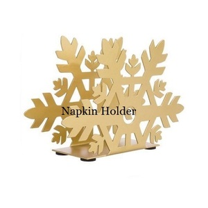 Porte-serviettes de table pour hôtel et restaurant, design papillon, fer, couleur or, porte-papier en vrac - Product Image 3