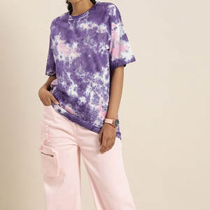 Top Quality Soft Fabric Women Breathable Tee <b>Shirts</b> OEM Acceptable Logo Printed <b>Ladies</b> <b>T</b>-<b>Shirt</b> Cotton Polyester Women <b>T</b> <b>Shirt</b> - Product Image 2