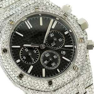 Montre personnalisée de luxe à mouvement mécanique ETA cultivé en laboratoire, boîtier en alliage, bracelet en caoutchouc, affichage analogique, pour la revente - Product Image 1