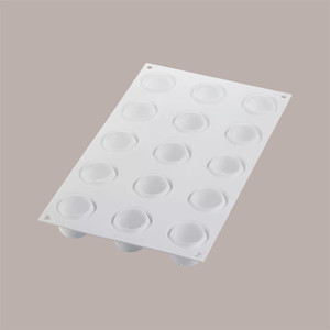 Moldes de Silicona 3D para Postres, Formas Realistas de Frutas: Manzana, Cereza, Melocotón, 39 mm de Diámetro, 30 mm de Altura - Product Image 2