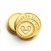 Cadeau souvenir en vrac bon marché Logo personnalisé Épinglettes de poche Moulage de métal doré Sérigraphie