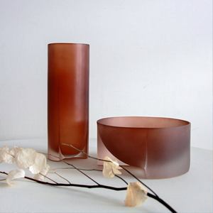 Sculpt Large Tapered Bowl White Resin Handmade Polished Eco-Friendly Dishwasher <b>Safe</b> Modern Art <b>Antique</b> Europe Style Bowls - Product Image 4