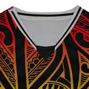 Maillot de basket-ball imprimé écran personnalisé le plus populaire, maillot de basket-ball par sublimation, design d'uniforme de basket-ball athlétique - Product Image 5