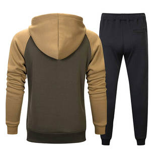 Nuevo Diseño de Conjunto Deportivo para Hombre, con Capucha, 100% Algodón, Corte Regular, Manga Larga, para Invierno, en Oferta - Product Image 2