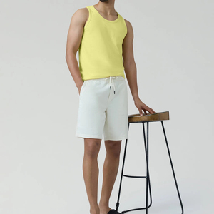 Débardeur pour homme en coton mélangé doux, idéal pour la salle de sport, les activités estivales et le port quotidien décontracté, plusieurs couleurs et tailles - Product Image 2