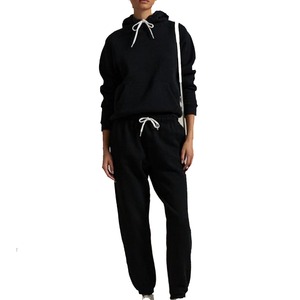 Pantalon décontracté pour femme en polaire ultra-doux 100% polyester, hautement respirant, anti-froissement, avec cordon de serrage, confortable et chaud pour l'hiver - Product Image 1