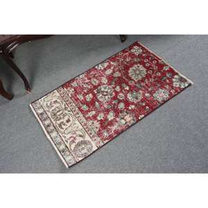 Vintage turco 19x31ft alfombra de área grande estilo clásico rojo beige diseño de retazos 10mm lana látex respaldo rectángulo pasillo - Product Image 2