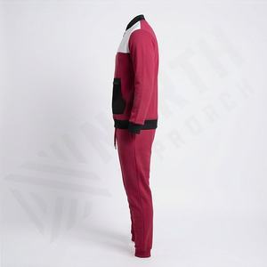 Costumes pour hommes avec logo personnalisé, coupe ajustée, survêtement, jogging, vêtements de sport, course à pied, gym, ensembles de survêtements en polyester, entraînement de fitness pour hommes - Product Image 3