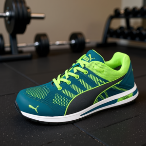 Chaussure de sécurité basse à lacets EVA respirante et antidérapante Elevate Knit, taille 46 pour hommes, protection professionnelle pour le fitness - Product Image 3